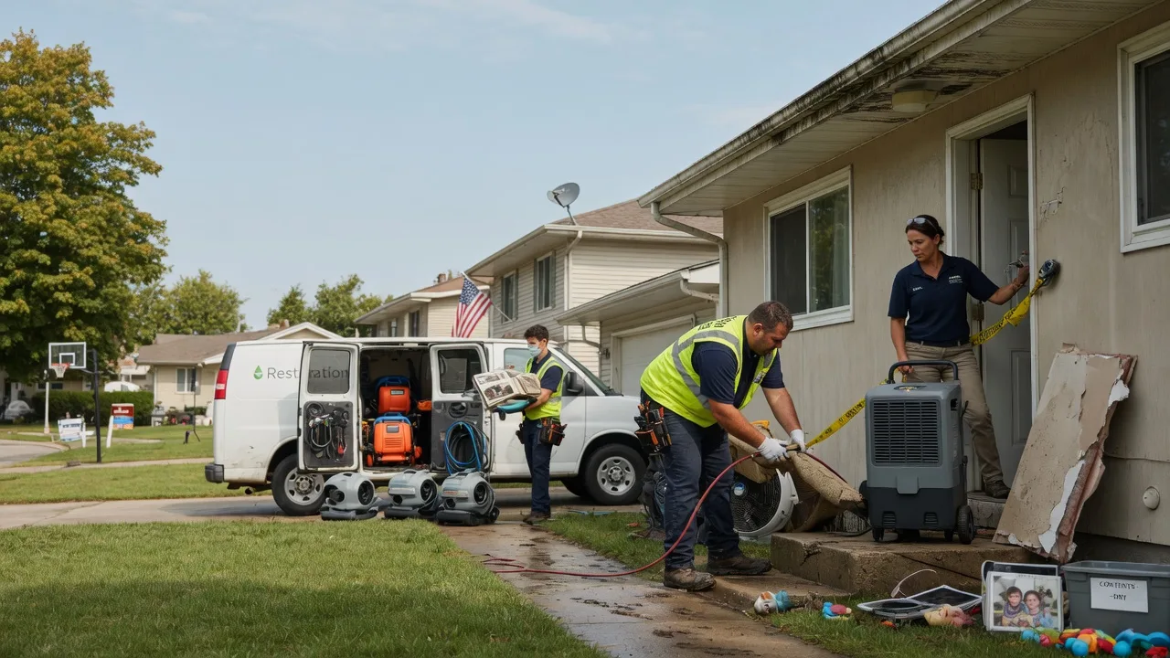 Water Damage Restoration in Dickey, ND near me